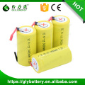 Wholesale sc 1.2v 1200mah SC battery flat top with tabs